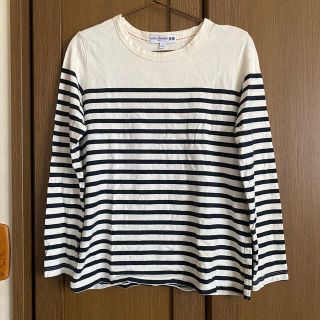 ユニクロ(UNIQLO)のユニクロ★イネス★ボーダーシャツ L(シャツ/ブラウス(長袖/七分))