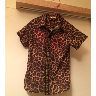 ジャンクストアー(JUNK STORE)のJUNK STORE ヒョウ柄シャツ(Tシャツ/カットソー)