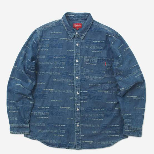 ［専用] Supreme dimensions logo denim shirt