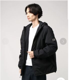 ステューシー(STUSSY)のstussyフード付きダウン　ジャケット　コート(ダウンジャケット)