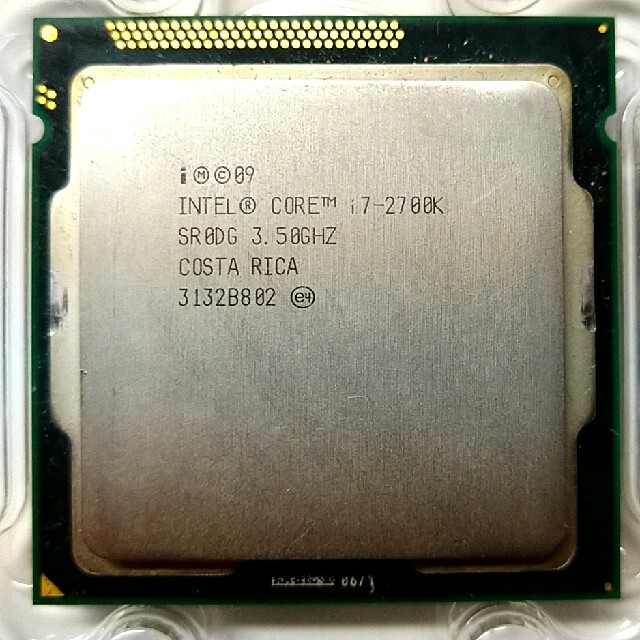 Intel core i7-2700K Box  動作品 2