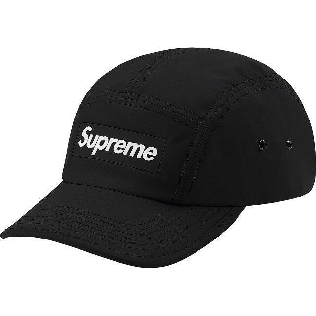 supreme Inset Logo Camp Cap BLACK