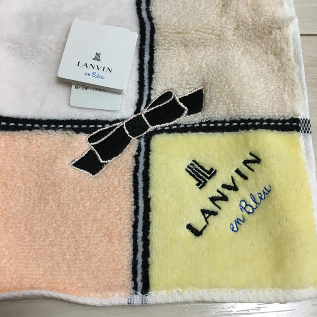 LANVIN en Bleu(ランバンオンブルー)のランバン　タオルハンカチ レディースのファッション小物(ハンカチ)の商品写真