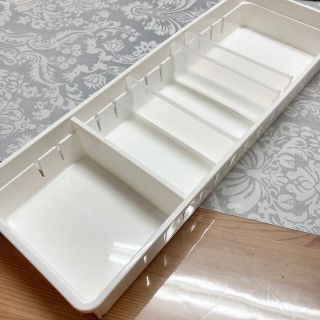 ムジルシリョウヒン(MUJI (無印良品))のキッチントレー　仕切り板　ダイソー　セリア(収納/キッチン雑貨)