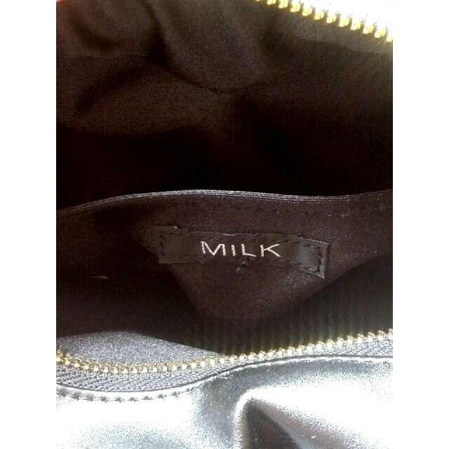 MILK(ミルク)のハートショルダー 黒 レディースのバッグ(ショルダーバッグ)の商品写真