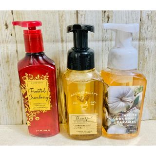 バスアンドボディーワークス(Bath & Body Works)のなおみん様専用　bath & body works thankful(ボディソープ/石鹸)