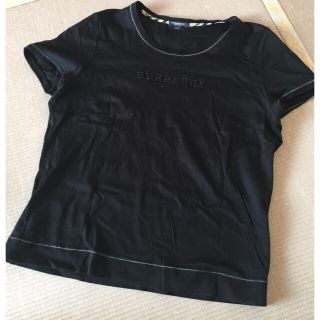 バーバリー(BURBERRY)のレモン様ご専用　バーバリー ♡ 黒 トップス(Tシャツ(半袖/袖なし))