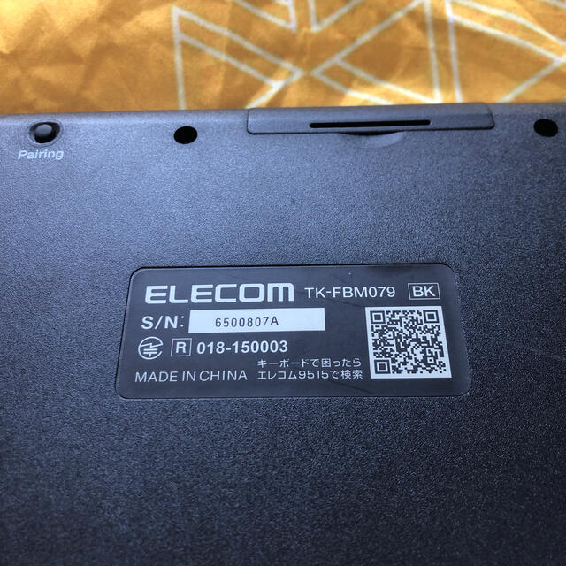 ELECOM(エレコム)のELECOM ワイヤレスキーボード スマホ/家電/カメラのPC/タブレット(PC周辺機器)の商品写真