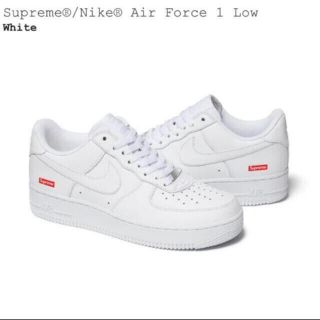 シュプリーム(Supreme)のシュプリーム supreme Air Force1 WHITE 27cm(スニーカー)