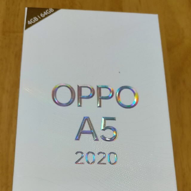 oppo a5 2020 64gb シムフリー スマホ/家電/カメラのスマートフォン/携帯電話(スマートフォン本体)の商品写真