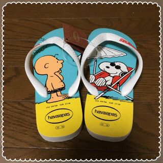 ハワイアナス(havaianas)の新品スヌーピーハワイアナスビーチサンダル(サンダル)