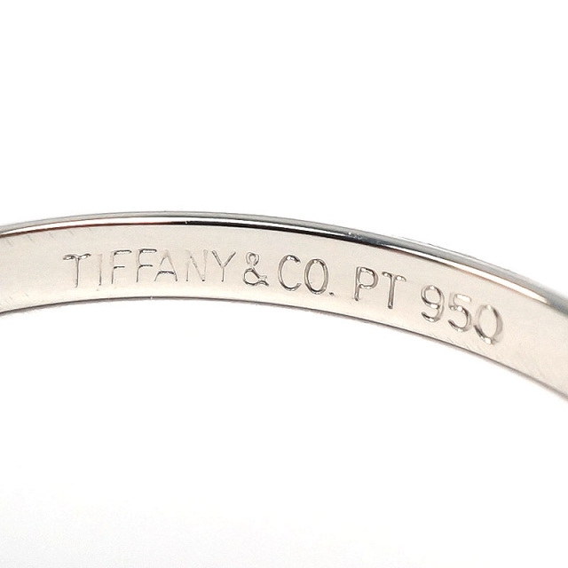 TIFFANY&Co. ウェディング  リング　Pt950　17号　プラチナ