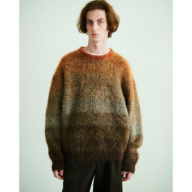24H限定 1LDK SELECT - yoke 21aw Rothko Border Crew Neck ニットの