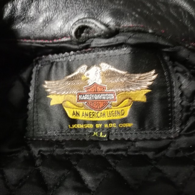 Harley Davidson(ハーレーダビッドソン)のハーレーダビッドソンレザージャケットXL レディースのジャケット/アウター(ライダースジャケット)の商品写真