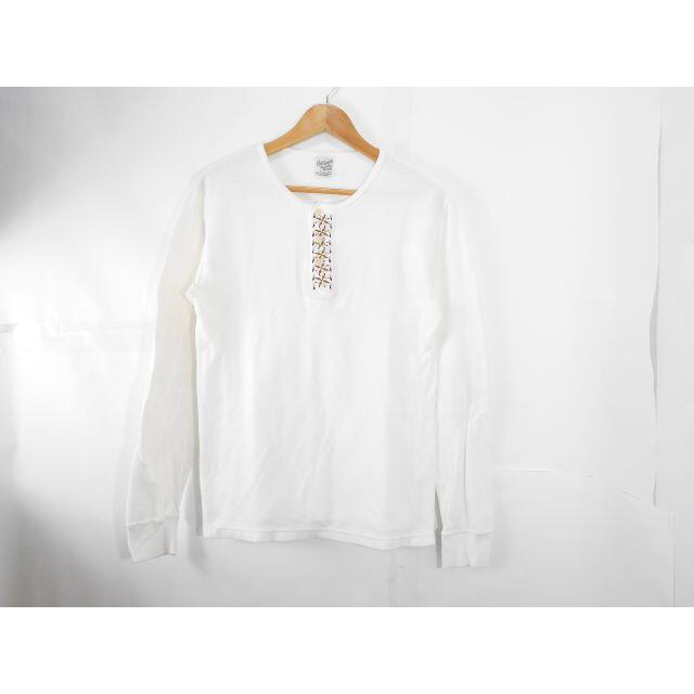 51113● CALEE L/S EMBROIDERY HENLEY 長袖