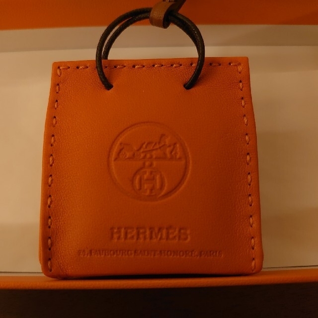 ご予約済【HERMES】エルメス サックオランジュ バッグチャーム 1