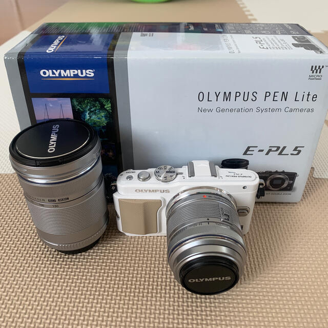 ミラーレスカメラOLYMPUS E−PL5 ダブルズームキット　フィルムのおまけ付き