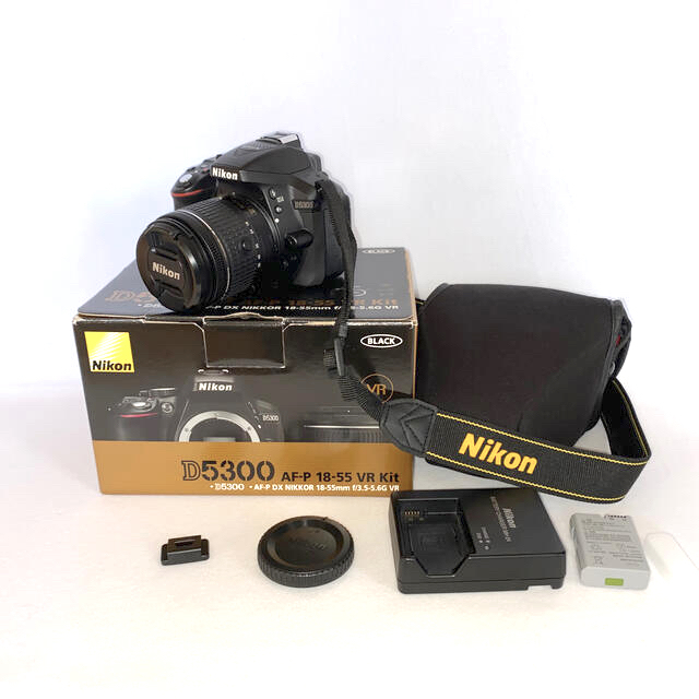Nikonカメラ D5300 AF-P 18-55 VR キット 中古 年末早割