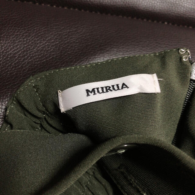 MURUA(ムルーア)のMURUA サスペンダースカート レディースのスカート(ひざ丈スカート)の商品写真