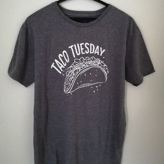 TACO TUESDAY メンズ　Tシャツ　Lサイズ(Tシャツ/カットソー(半袖/袖なし))