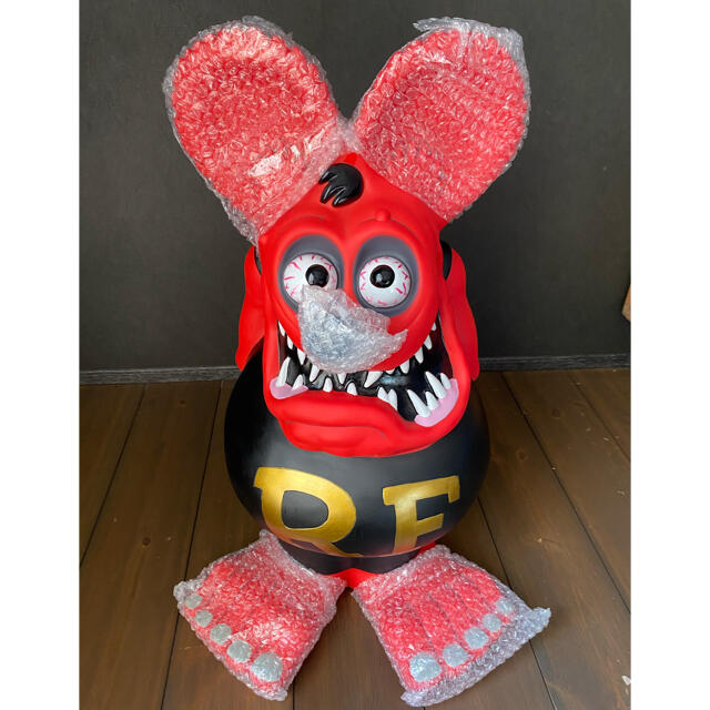 【値段交渉歓迎】RAT FINK 貯金箱　RED  希少カラー