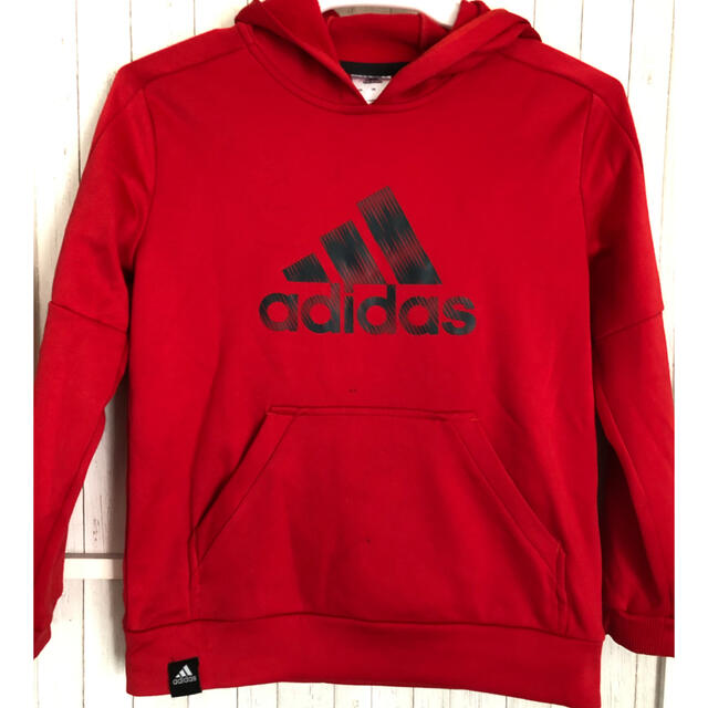 adidas(アディダス)のアディダスパーカートレーナー140cm キッズ/ベビー/マタニティのキッズ服男の子用(90cm~)(その他)の商品写真