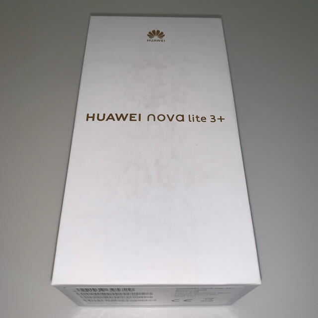 【SIMフリー】HUAWEI nova lite 3+ ブラック 新品未開封