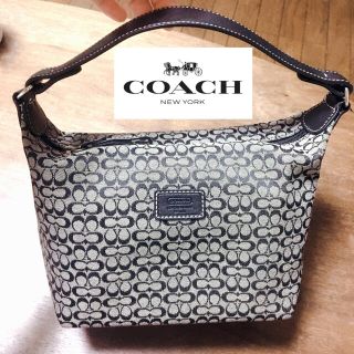 コーチ(COACH)の【COACH】 ミニシグネチャートップハンドルポーチ ポーチ(ポーチ)