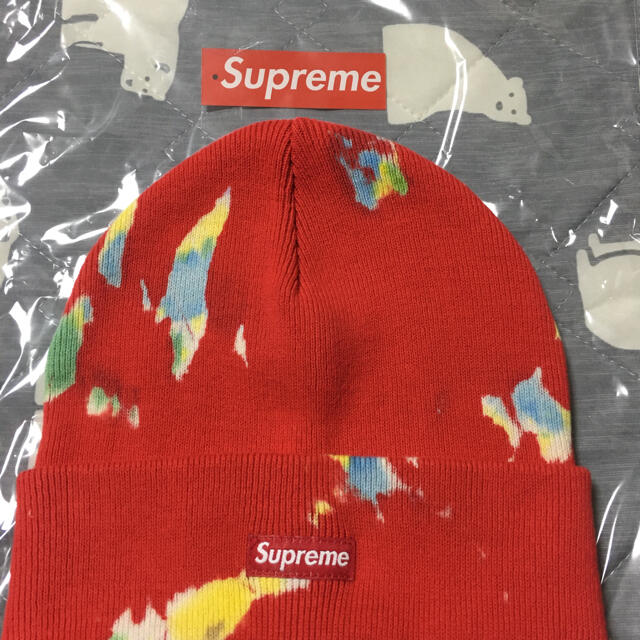 Supreme(シュプリーム)のsupreme  ビーニー　ニット帽 レディースの帽子(ニット帽/ビーニー)の商品写真