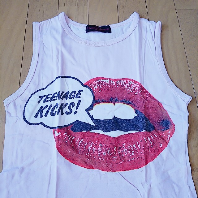 HYSTERIC GLAMOUR(ヒステリックグラマー)のfrmjpn様専用＊ヒステリックグラマー＊リップタンクトップ レディースのトップス(タンクトップ)の商品写真