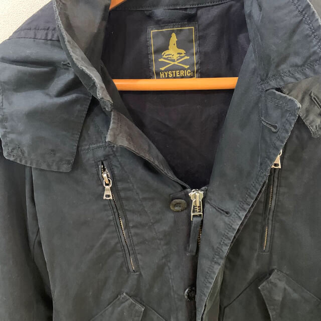 HYSTERIC GLAMOUR(ヒステリックグラマー)のヒステリックグラマー　フード取り外し　M65ジャケット レディースのジャケット/アウター(ミリタリージャケット)の商品写真
