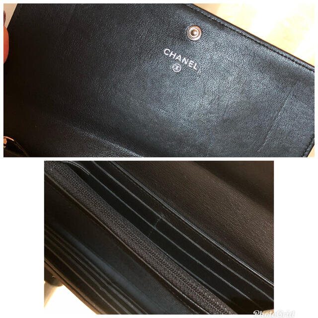 CHANEL(シャネル)の＊CHANEL マドモアゼル 長財布 シルバーココマーク マトラッセ ＊ レディースのファッション小物(財布)の商品写真