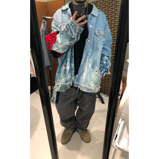 ZAC VARGAS DENIM JACKETの通販 by K's shop*プロフ必読*｜ラクマ