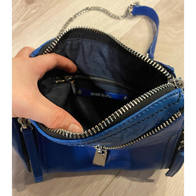 ディーゼル DIESEL ショルダーバッグ チェーン 皮