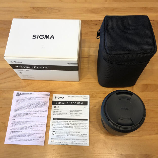 SIGMA(シグマ)のSIGMA 18-35 F1.8DC HSM/C キャノンEFマウント スマホ/家電/カメラのカメラ(レンズ(ズーム))の商品写真