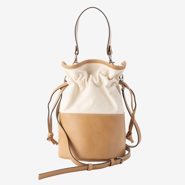 ショルダーバッグドルチェ Dolce. bi-color bag / ホワイト white