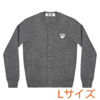 コムデギャルソン(COMME des GARCONS)のCOMME des GARCONS  Play  ホワイトハート　カーディガン(カーディガン)