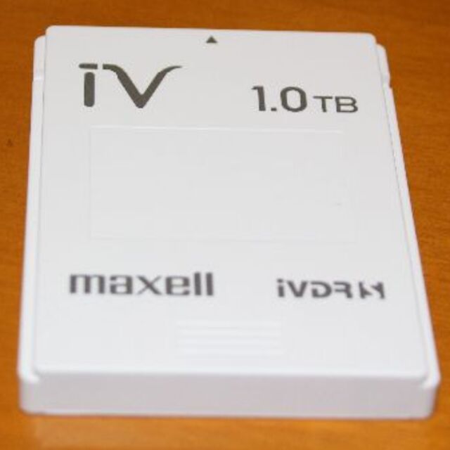 1TB 2020製 maxell iVDR-S 訳あり品