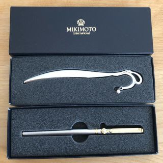 ミキモト(MIKIMOTO)の★お値下げ 未使用【ミキモト】ペーパーナイフ&ボールペンセット(その他)