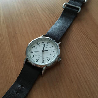 タイメックス(TIMEX)のタイメックス　本革　(腕時計)