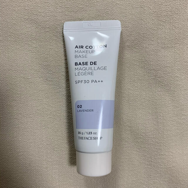 THE FACE SHOP(ザフェイスショップ)のエアコットンメイクアップベース コスメ/美容のベースメイク/化粧品(コントロールカラー)の商品写真