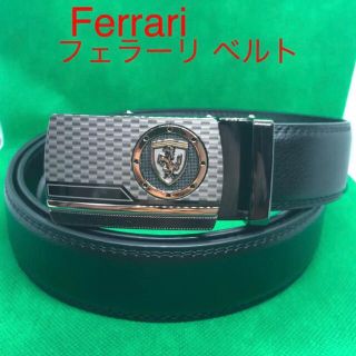 フェラーリ(Ferrari)のフェラーリベルト　Ferrari 自動バックル　高級ベルト　本革　高品質(ベルト)