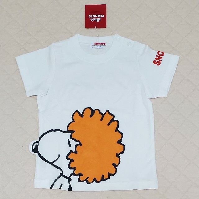 familiar(ファミリア)のファミリア★新品タグ付★スヌーピーTシャツ3枚セット/80/110/レディースS キッズ/ベビー/マタニティのベビー服(~85cm)(Ｔシャツ)の商品写真