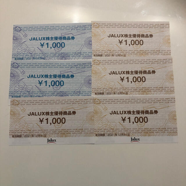 JALUX 株主優待6000円分