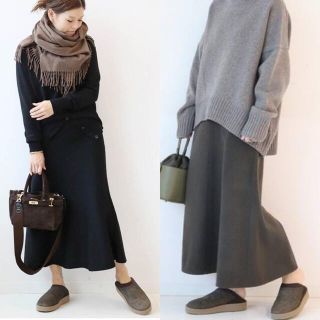 ドゥーズィエムクラス(DEUXIEME CLASSE)の美品　Deuxieme Classe別注★SUICOKE ハラコsabots(スリッポン/モカシン)