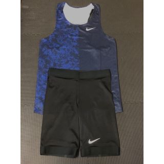 ナイキ(NIKE)の(クーポン割引)NIKE pro elite singlet & ハーフタイツ(ウェア)