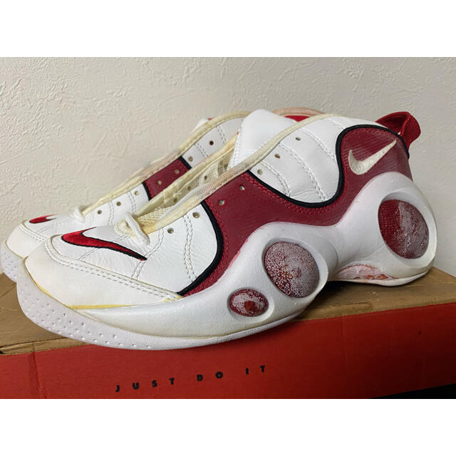 1995 NIKE AIR ZOOM FLIGHT 95 OG 赤 US7.5 | フリマアプリ ラクマ