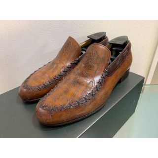 ベルルッティ(Berluti)のベルルッティ フェデリコ カリグラフィー 4ホールマーク入り靴 シューズ81/2(ドレス/ビジネス)