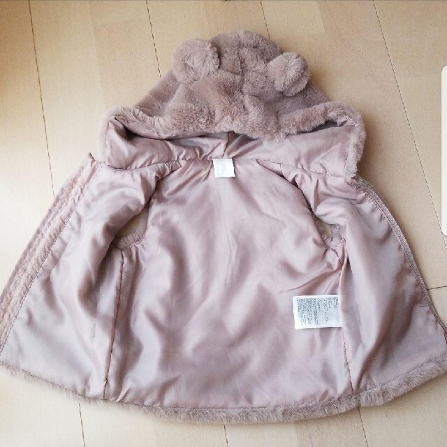 H&M - 【kiki様専用】H&M ファー ベスト クマ耳の通販 by pome-mal's