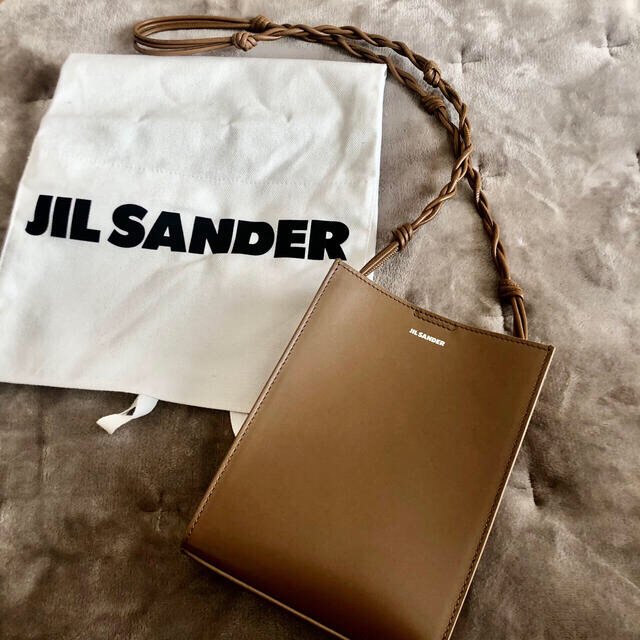 JIL SANDERタングル バッグ スモール タン 専用 - ショルダーバッグ